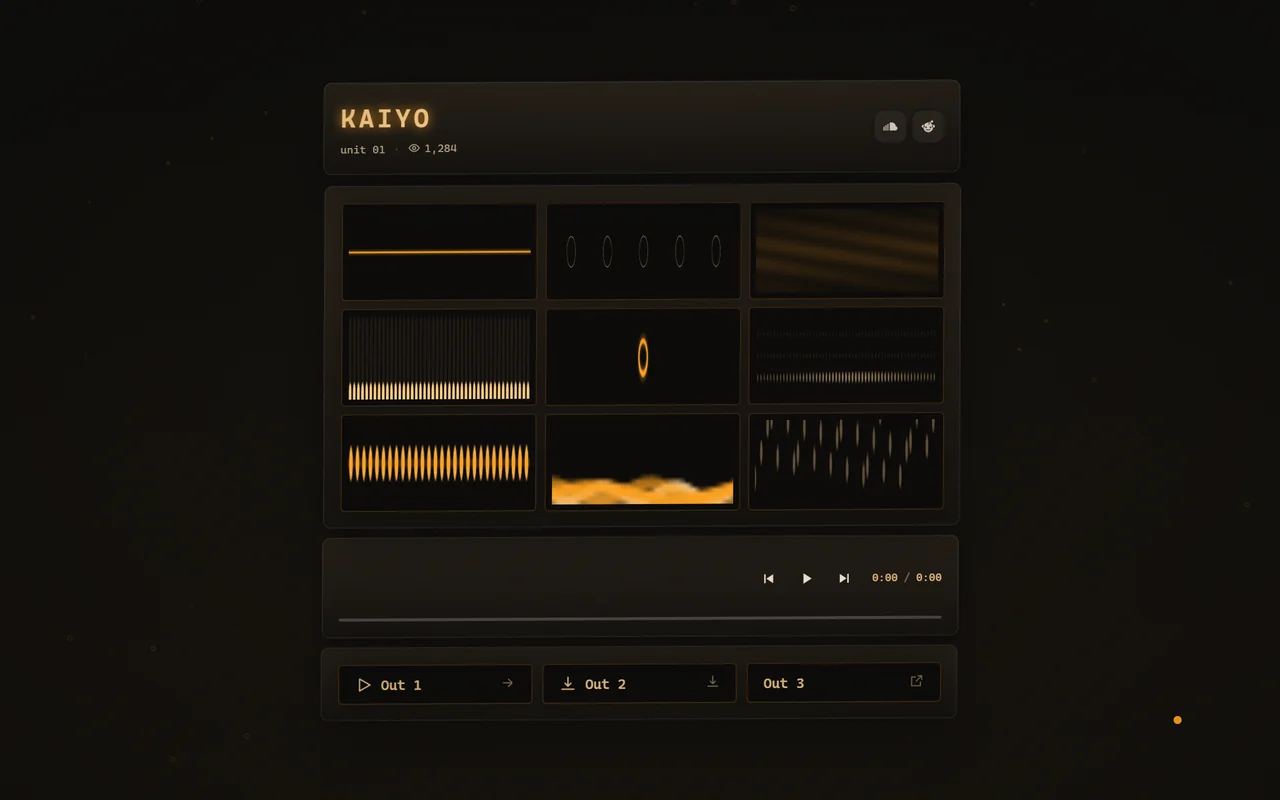 A photograph of a page just made from the Rack template, as a desktop shows it.