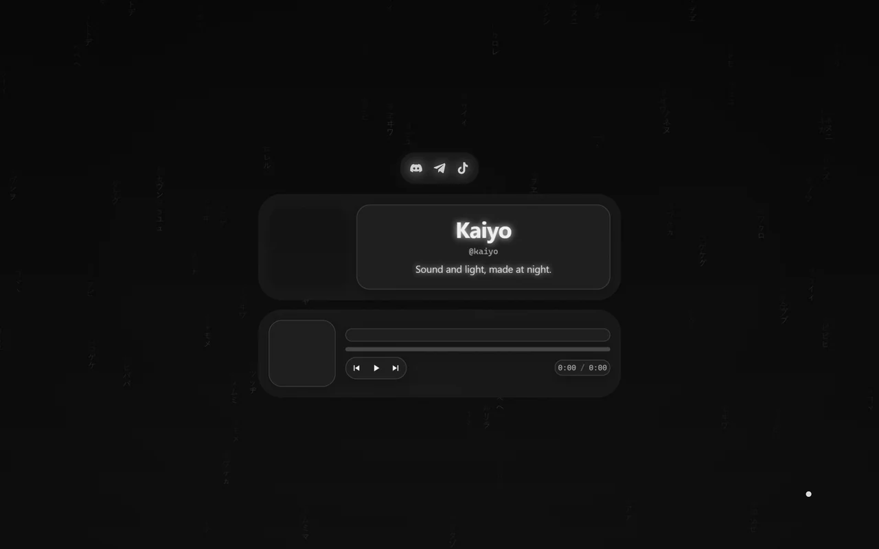 A photograph of a page just made from the Stack template, as a desktop shows it.